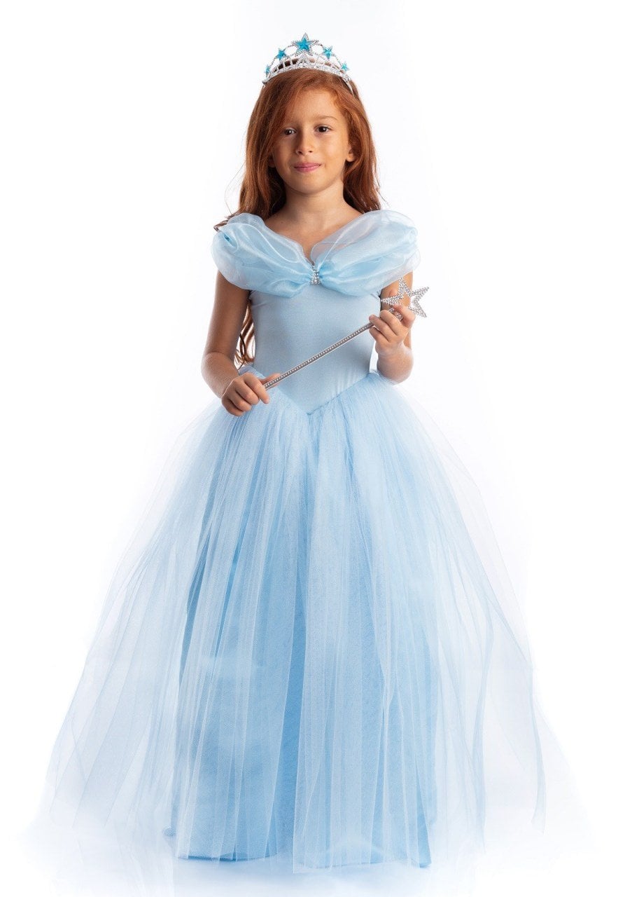 Sindirella Kostümü Mavi