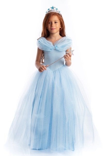 Sindirella Kostümü Mavi