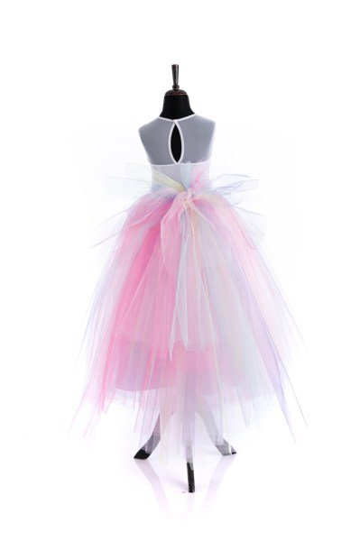 Unicorn Elbise Uzun Lady Pembe