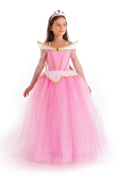 Uyuyan Güzel Kostümü Pembe - 9-10 yaş